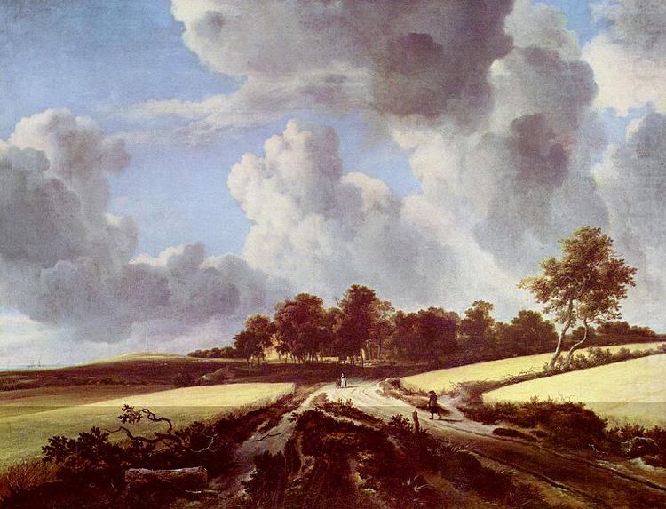 Jacob Isaacksz. van Ruisdael Weizenfelder china oil painting image